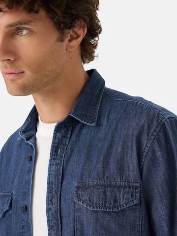 CAMEL ACTIVE Regular fit Button Up Shirt in Blue