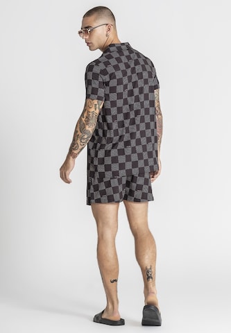 Gianni Kavanagh Regular Fit Hemd 'Piazza' in Braun