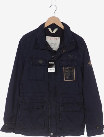 ESPRIT Jacket & Coat in XL in Blue: front