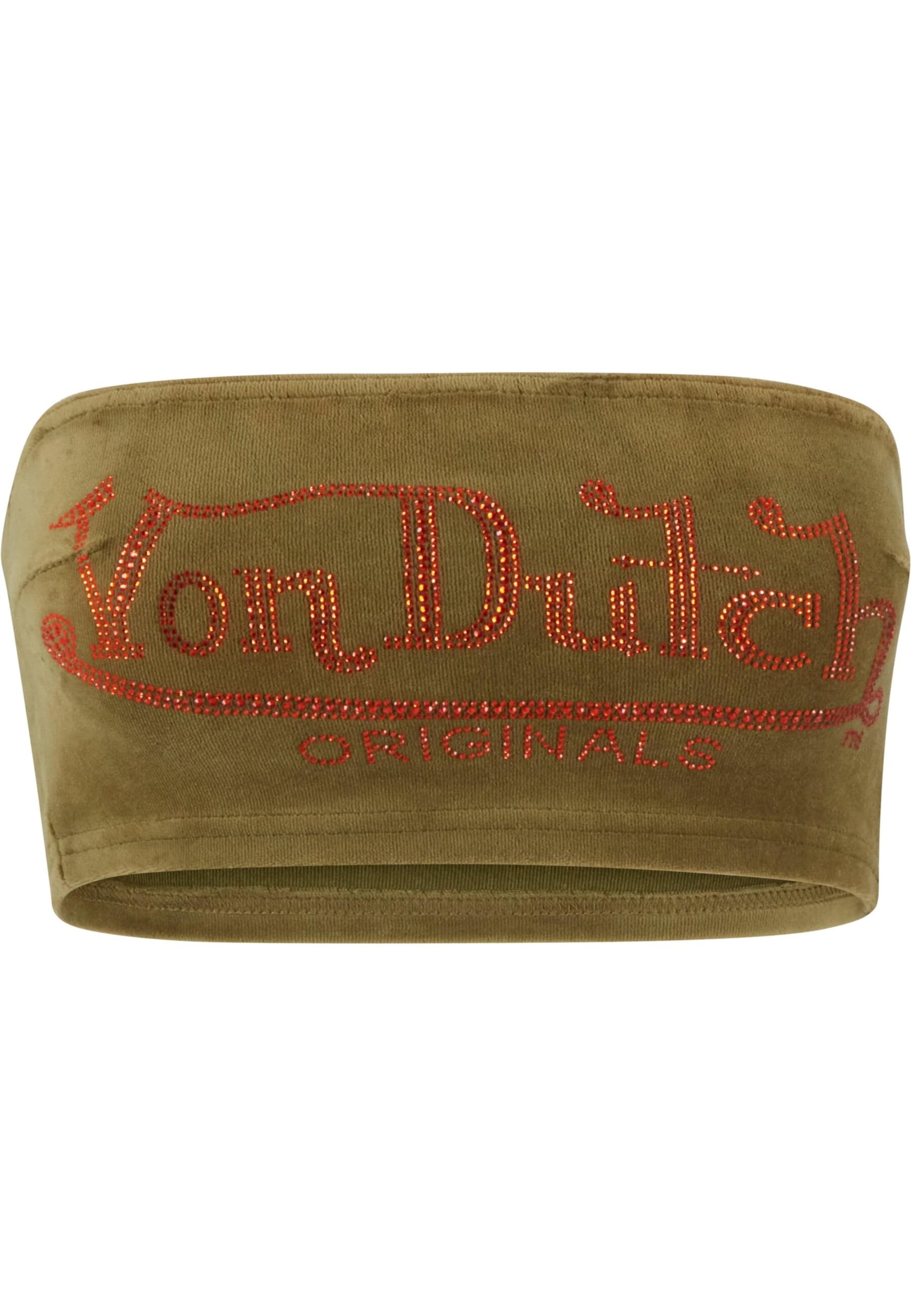 Von Dutch Originals Top 'Sway' – zelená: přední strana