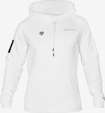 MOROTAI Sportsweatshirt 'Paris' in Wit: voorkant