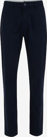 mėlyna WE Fashion Prigludęs „Chino“ stiliaus kelnės: priekis