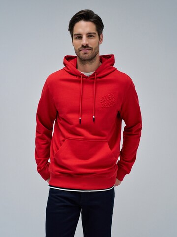 Sweat-shirt 'Blauer' Salsa Jeans en rouge : devant