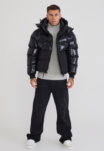 SikSilk Jacke in Schwarz