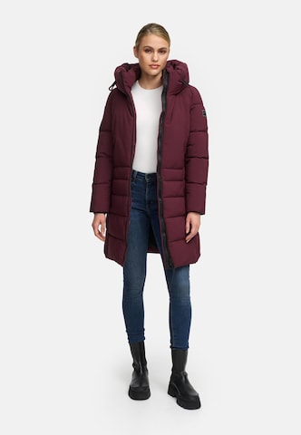 Manteau d’hiver 'Mondnebel XIV' NAVAHOO en rouge