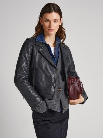 Pepe Jeans Jacke 'MOON' in Schwarz: Vorderseite