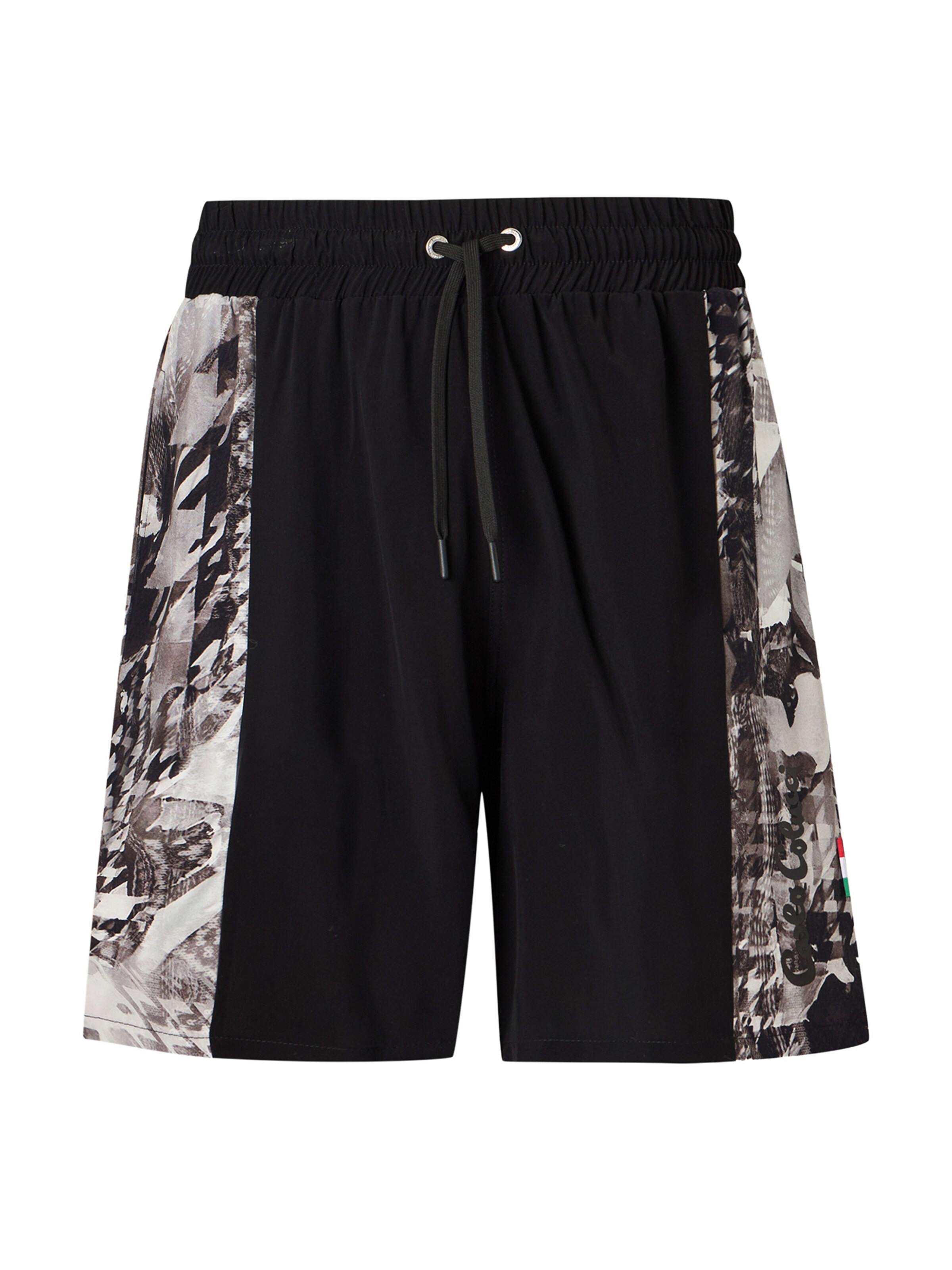 Carlo Colucci Shorts in Schwarz: Vorderseite
