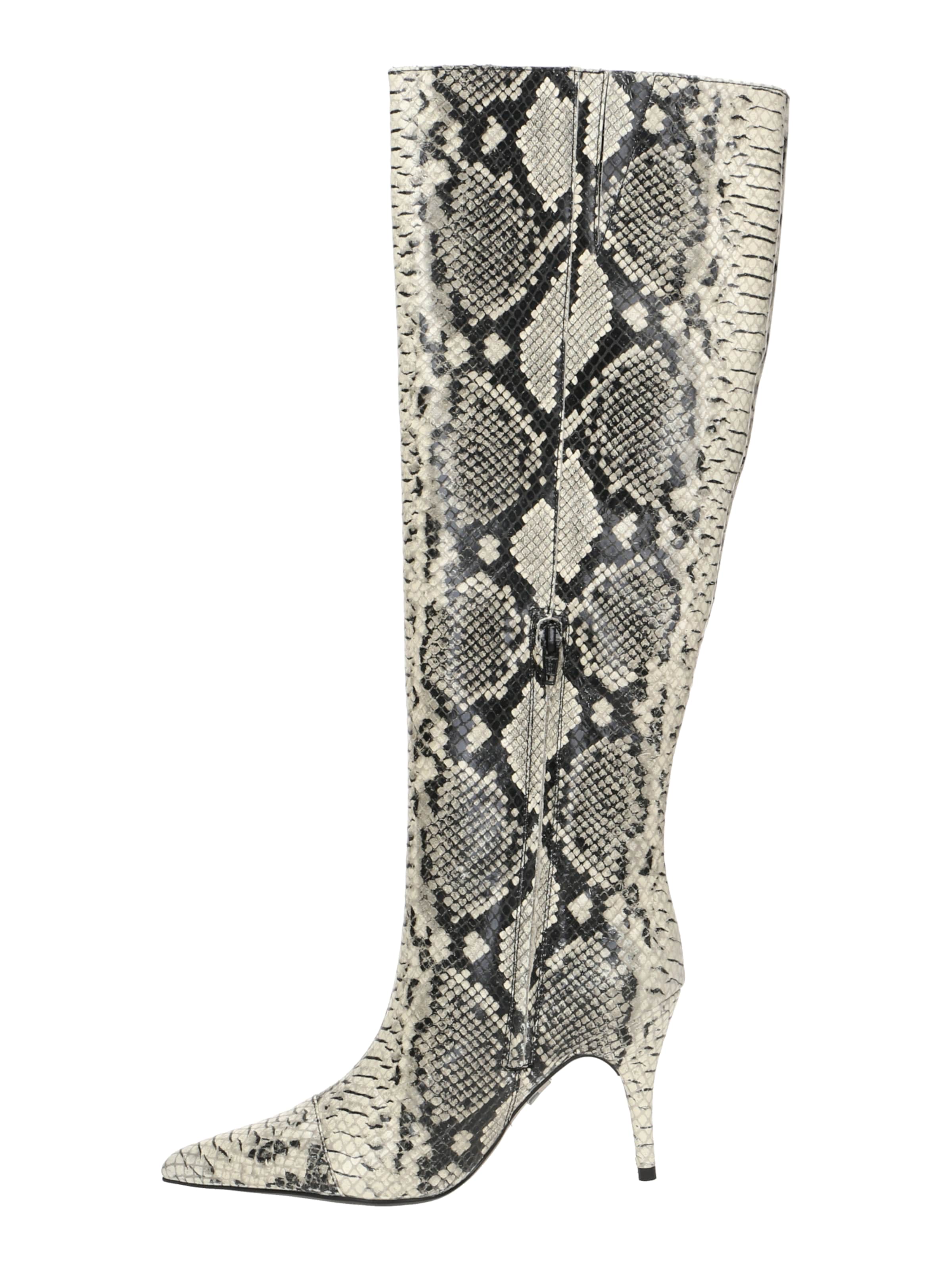 BRONX Сапоги 'Aly-Cia' в Бежевый: сбоку