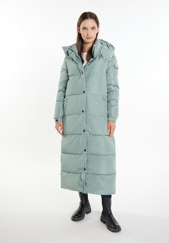 usha WHITE LABEL Winter coat 'Vanne' in Green: front