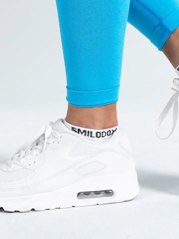 Smilodox Skinny Workout Pants 'Amaze Pro' in Blue