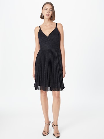 VM Vera Mont Cocktail Dress in Black: front