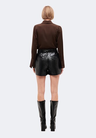 ABOUT YOU Regular Pants 'Rea' in Black