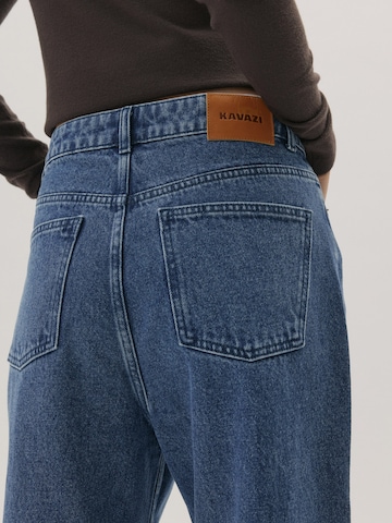 KAVAZI Wide leg Jeans i blå