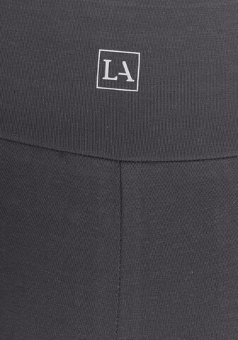 LASCANA Skinny Workout Pants in Grey