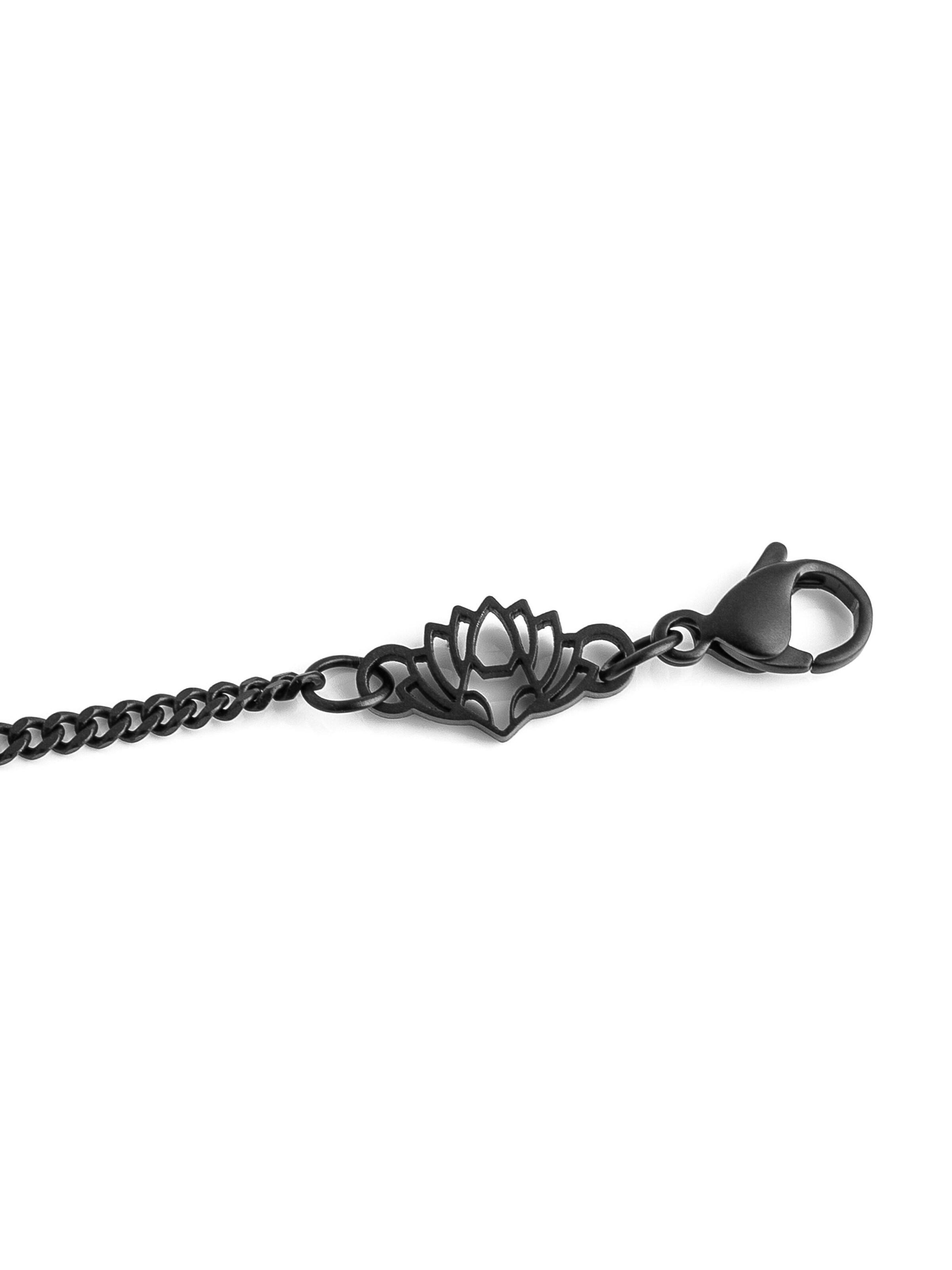 Akitsune Bracelet 'Cuban' in Black