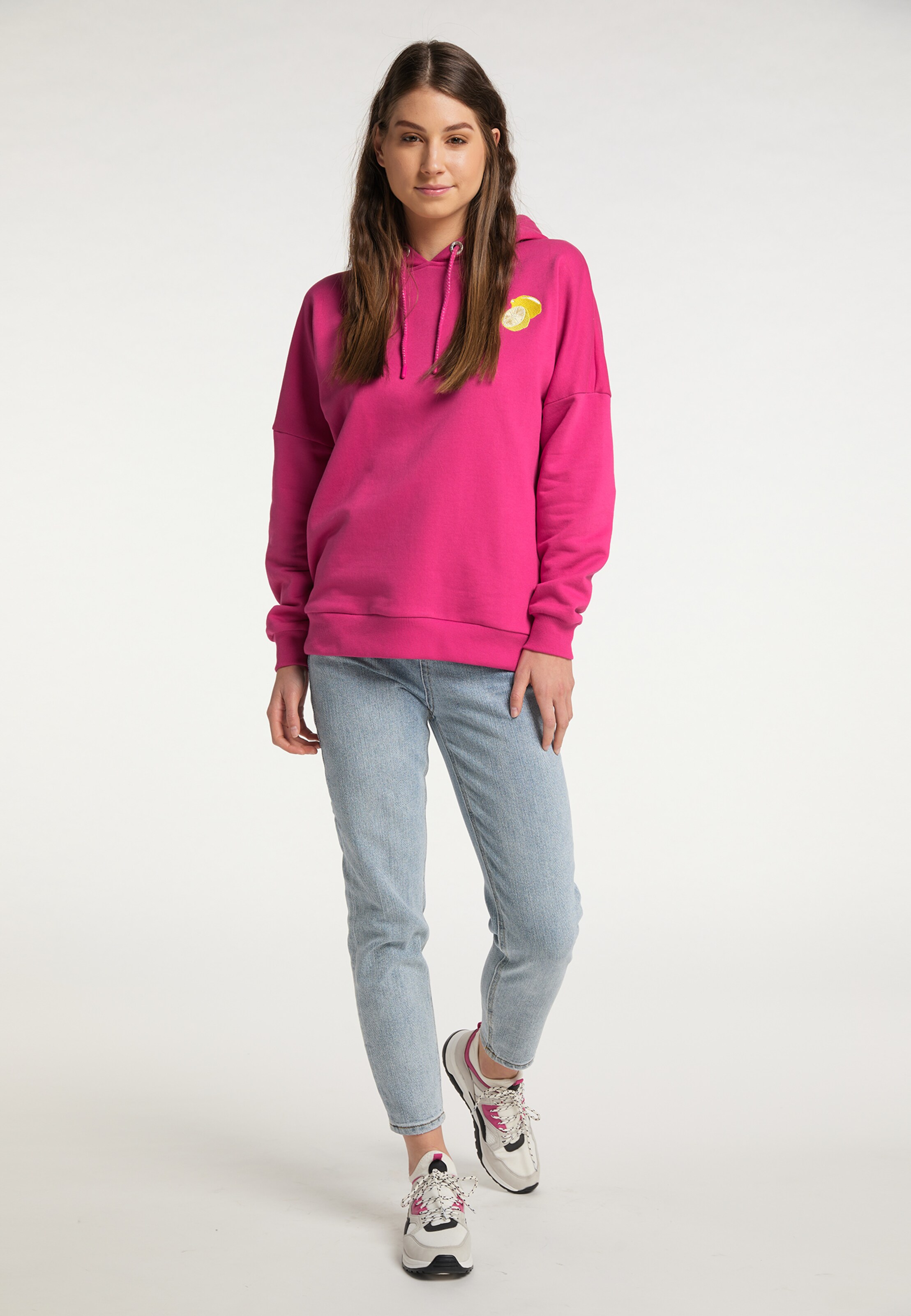 Frauen Sweat MYMO Sweatshirt in Fuchsia - VG08129 Frauen Sweat MYMO Sweatshirt in Fuchsia - VG08129