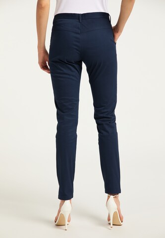 Coupe slim Pantalon DreiMaster Maritim en bleu