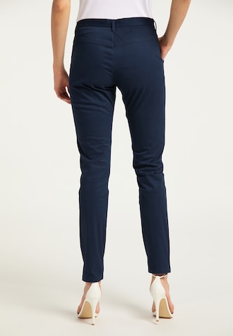 DreiMaster Maritim Slimfit Broek in Blauw