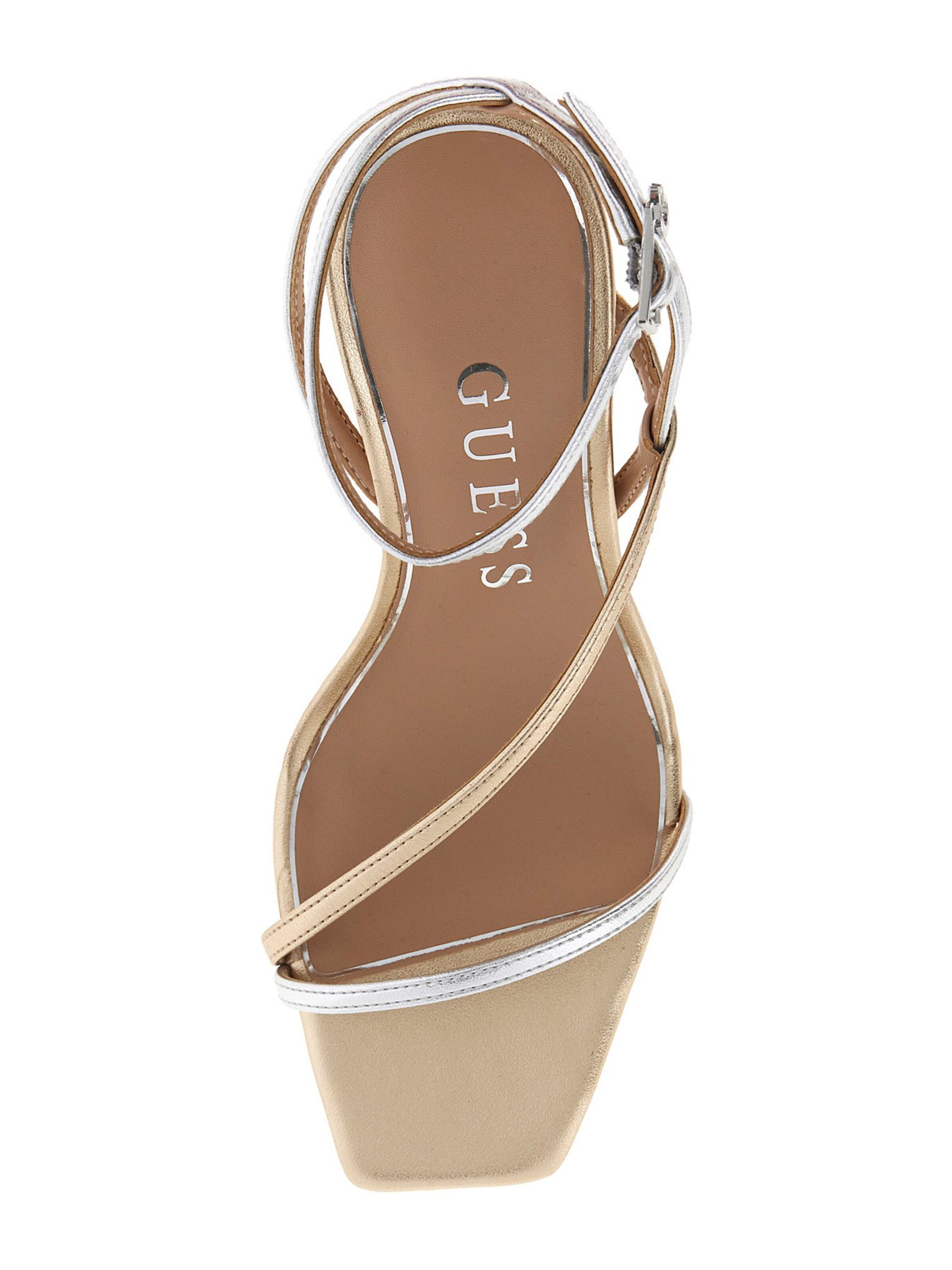 GUESS Strap Sandals 'Radory' in Silver