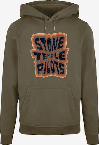 Sweat-shirt 'Stone Temple Pilots' Merchcode en vert : devant