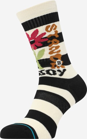 Stance Sportsockor 'ENJOY' i svart: framsida