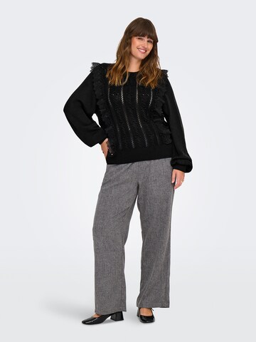 ONLY Carmakoma Sweater 'CARLindy' in Black