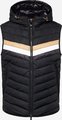 BOSS Black Vest 'Coviltra' in Black: front