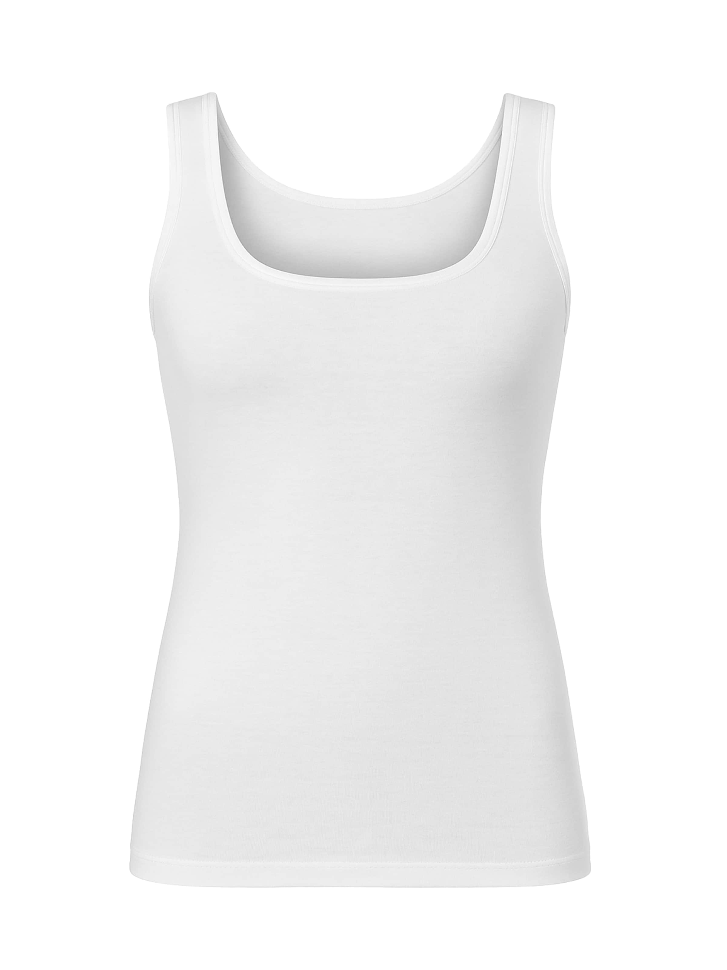 Erdem Unterhemd in Weiß: Vorderseite