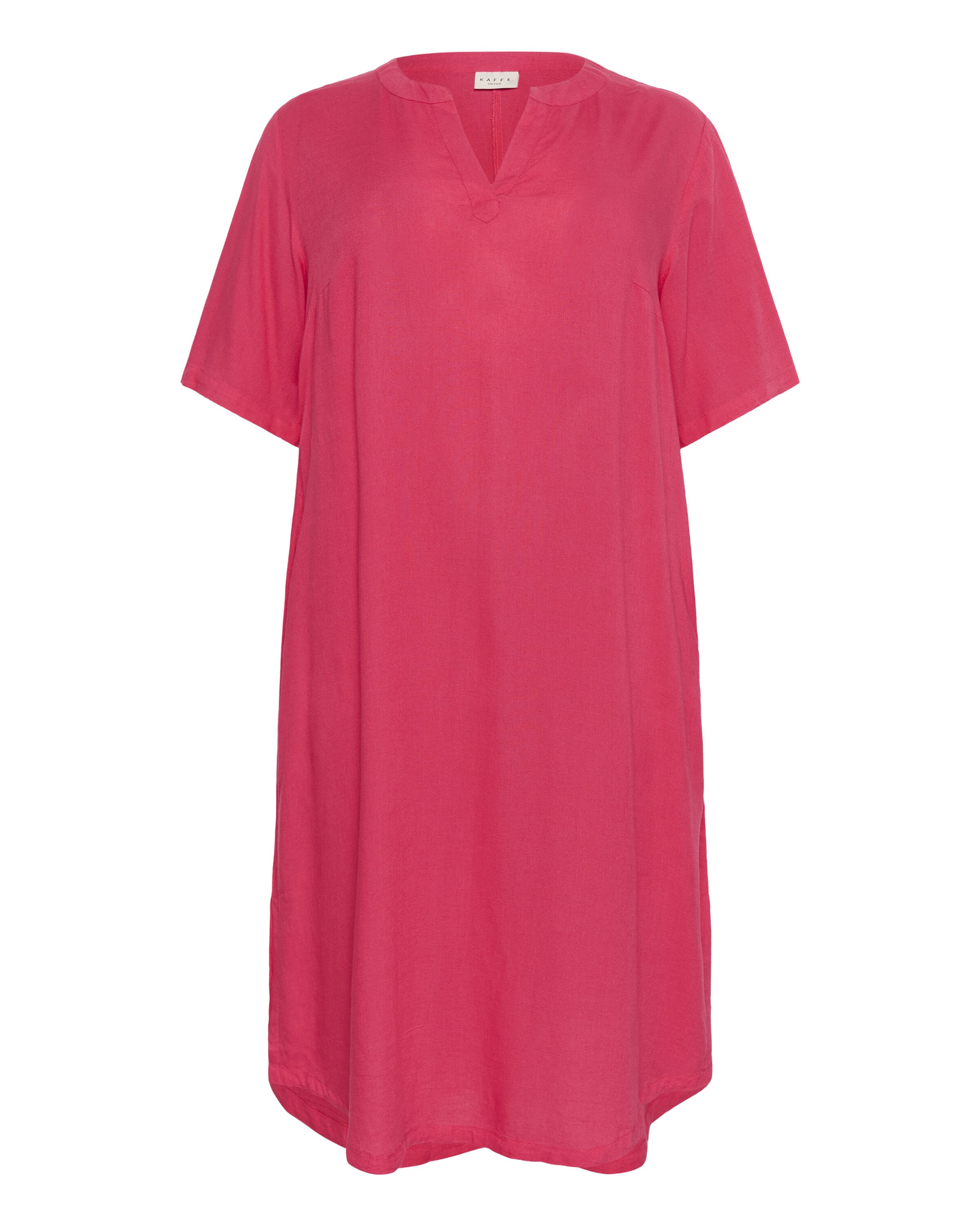 KAFFE CURVE Kjole 'Mille' i rød: forside