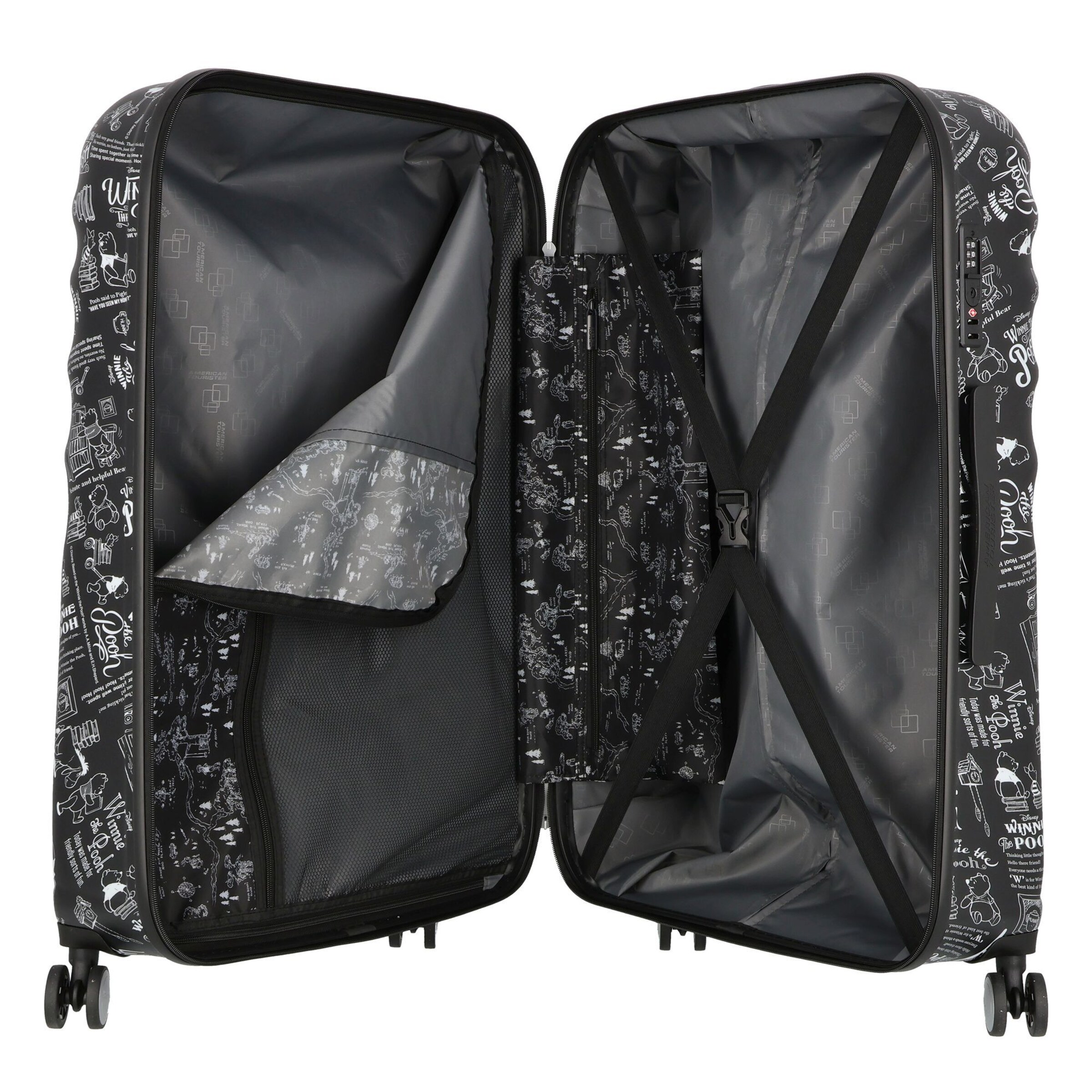 Trolley 'Wavebreaker Disney' di American Tourister in nero