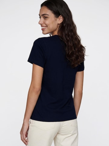 Bavarian Caps Shirt 'T-Shirt "Wintergipfel" - dunkelblau (Damen)'‌‌‌‌‌‌‌‌‌‌ in Blau