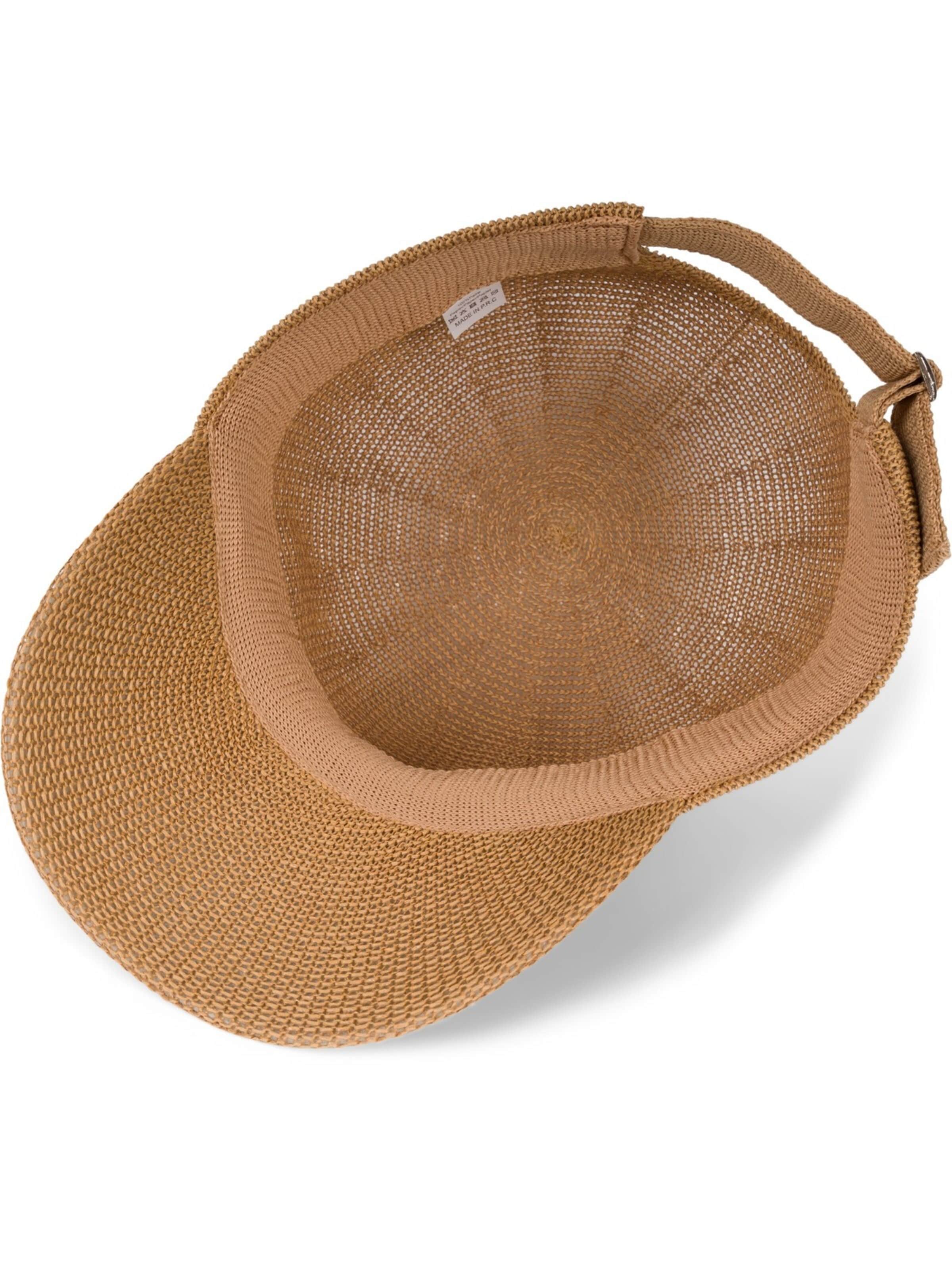 styleBREAKER Cap 'Papierstroh Baseball Cap'‌‌‌‌‌‌‌‌‌ in Beige