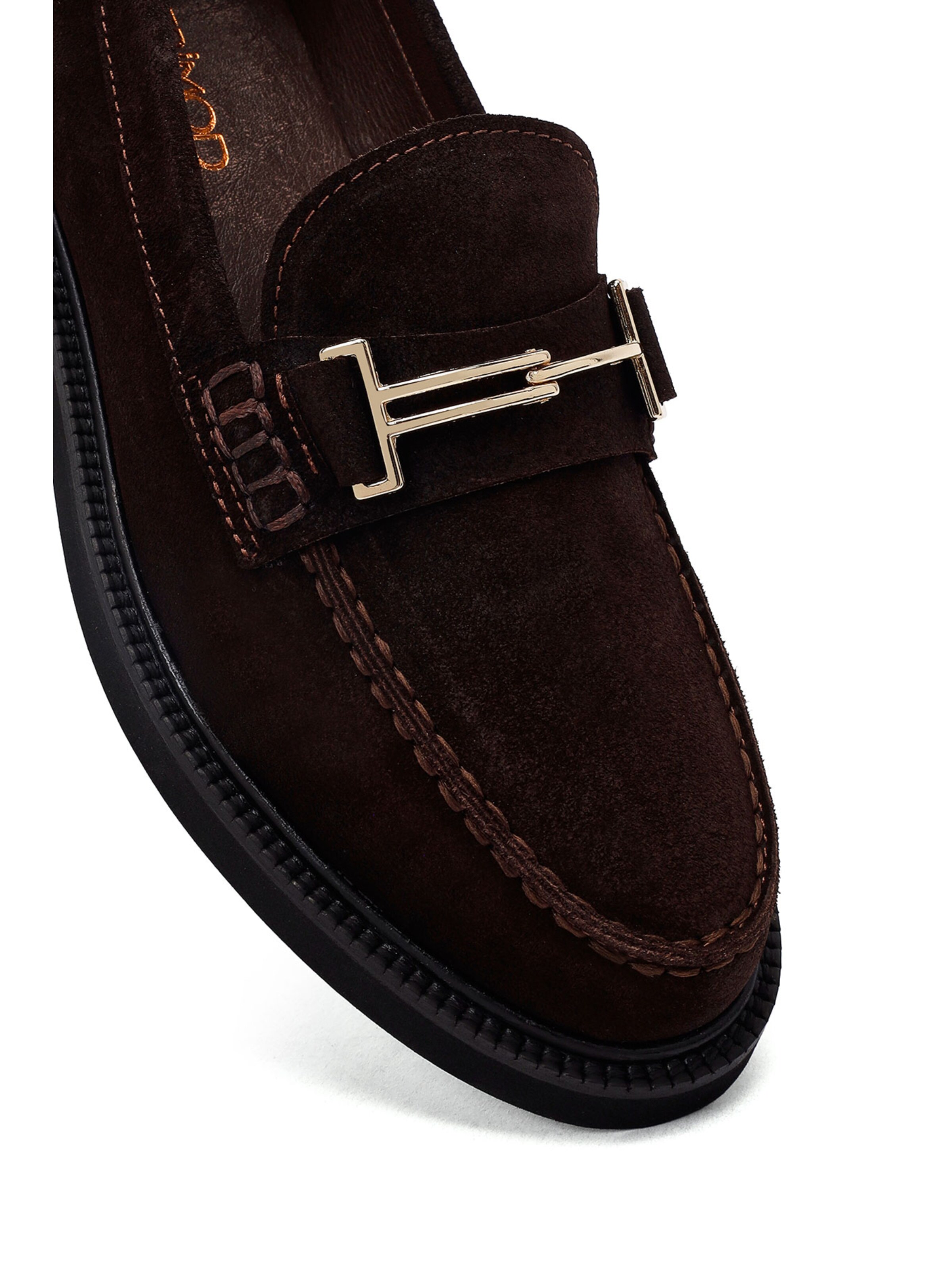 Slipper di Derimod in marrone