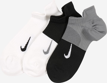 Chaussettes de sport 'Everyday Plus Lightweight' NIKE en mélange de couleurs : devant