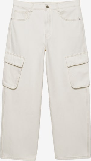 Pull&Bear Cargofarkut värissä villanvalkoinen, Tuotenäkymä