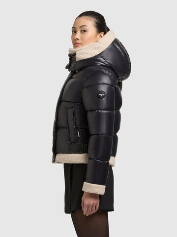 khujo Winterjacke 'NESSIE2'‌‌‌‌‌‌‌ in Schwarz