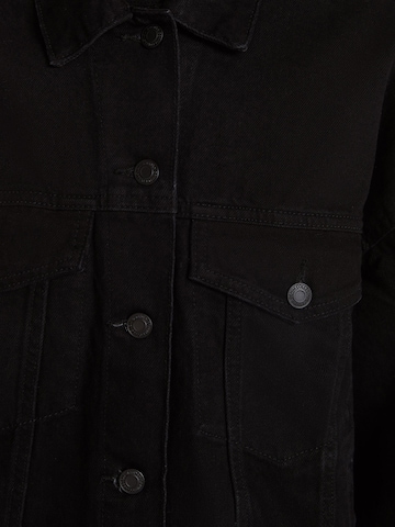 Veste mi-saison Bershka en noir