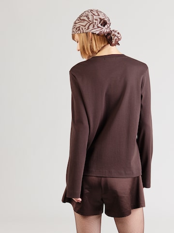 Aware Shirt 'AWNAIMA' in Brown