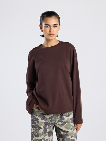 America Today Shirt in Brown: front