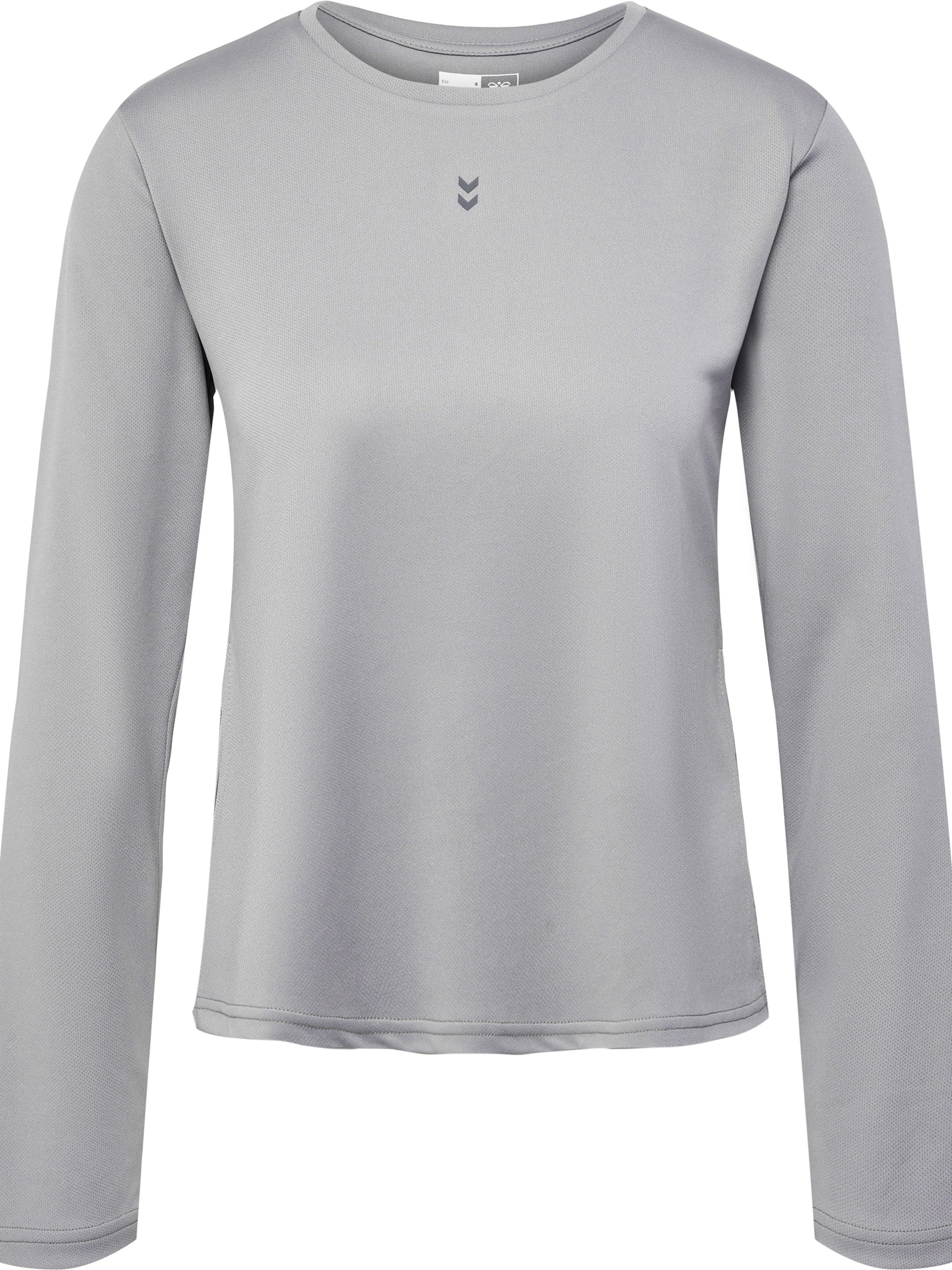 T-shirt fonctionnel Hummel en gris : devant