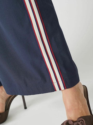Regular Pantalon 'Mingus' co'couture en bleu