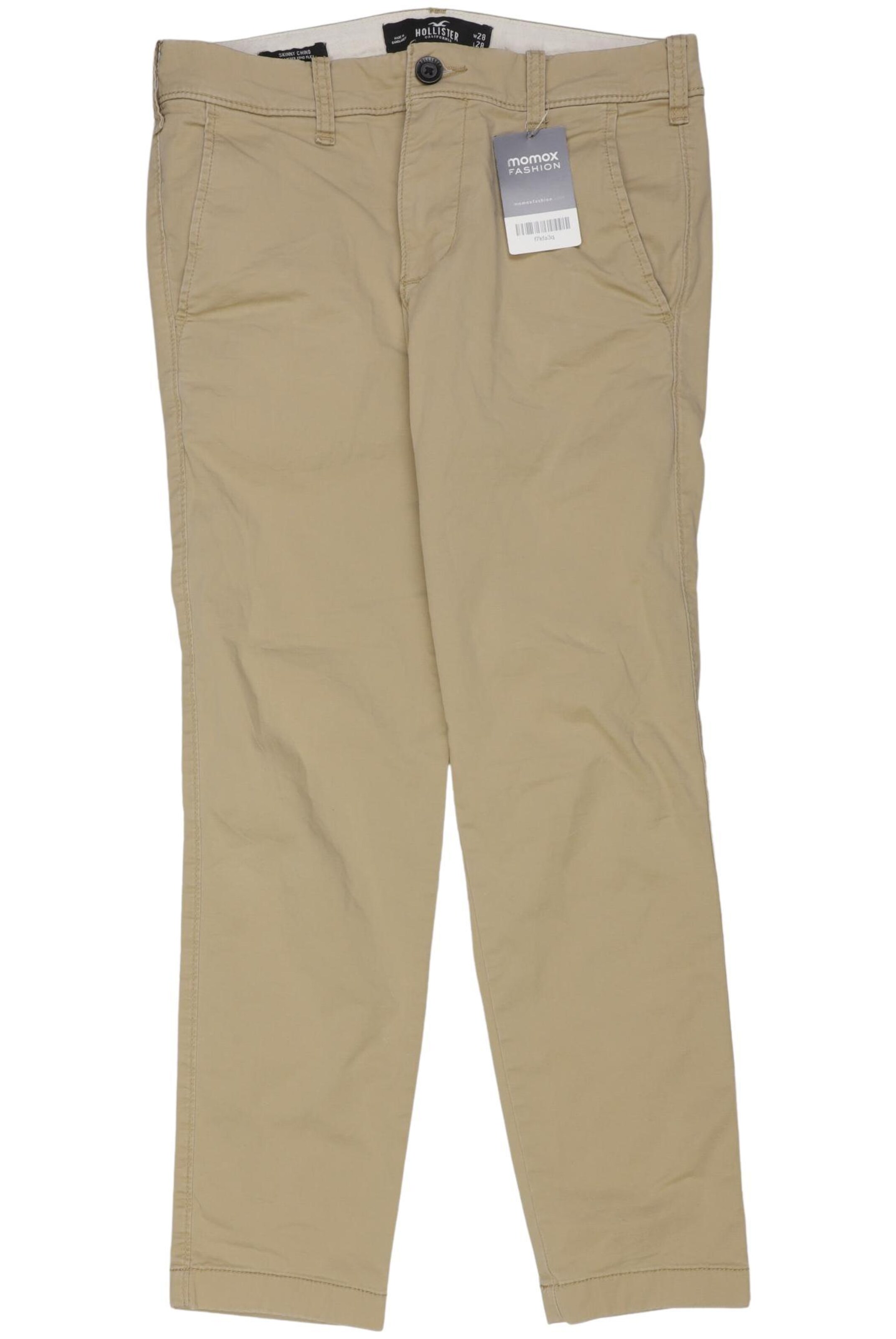 HOLLISTER Pants in 28 in Beige: front