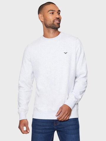 Threadbare Sweatshirt 'Satsuma' in Grau: Vorderseite