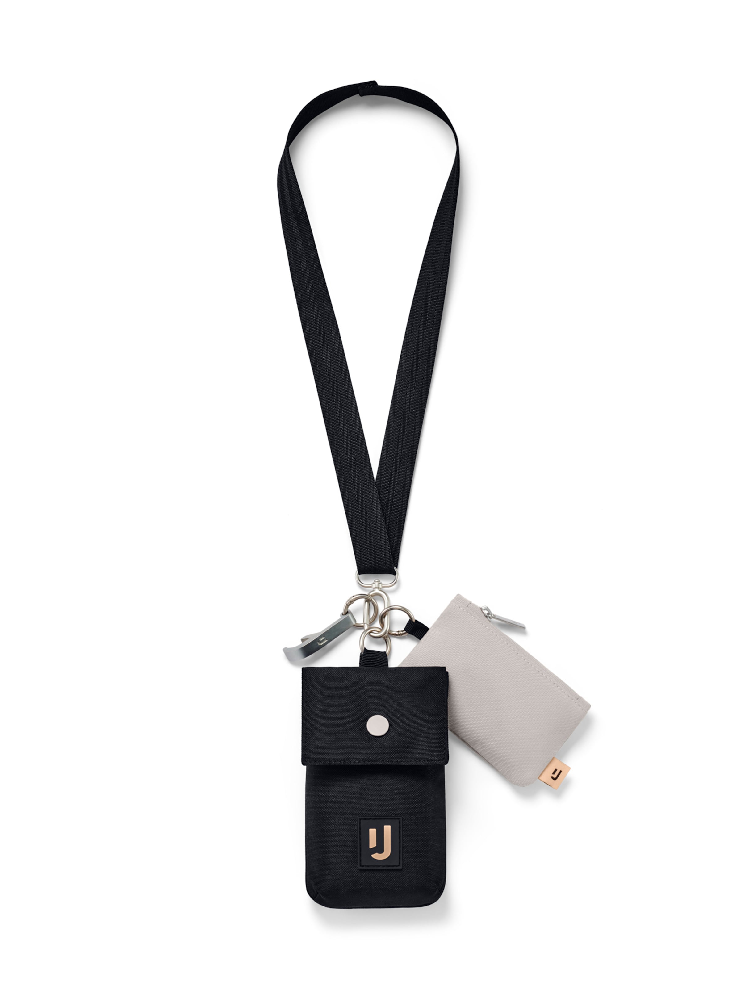 Johnny Urban Smartphone-etui 'Juno' i sort: forside