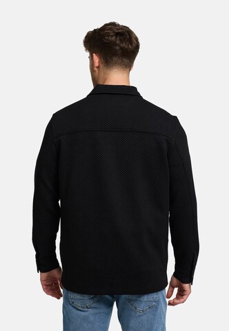 Coupe regular Chemise 'Rhomon' INDICODE JEANS en noir