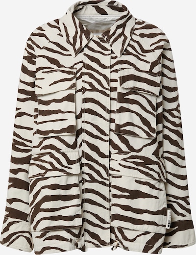 OOF WEAR Between-season jacket in Chestnut brown / White, Item view