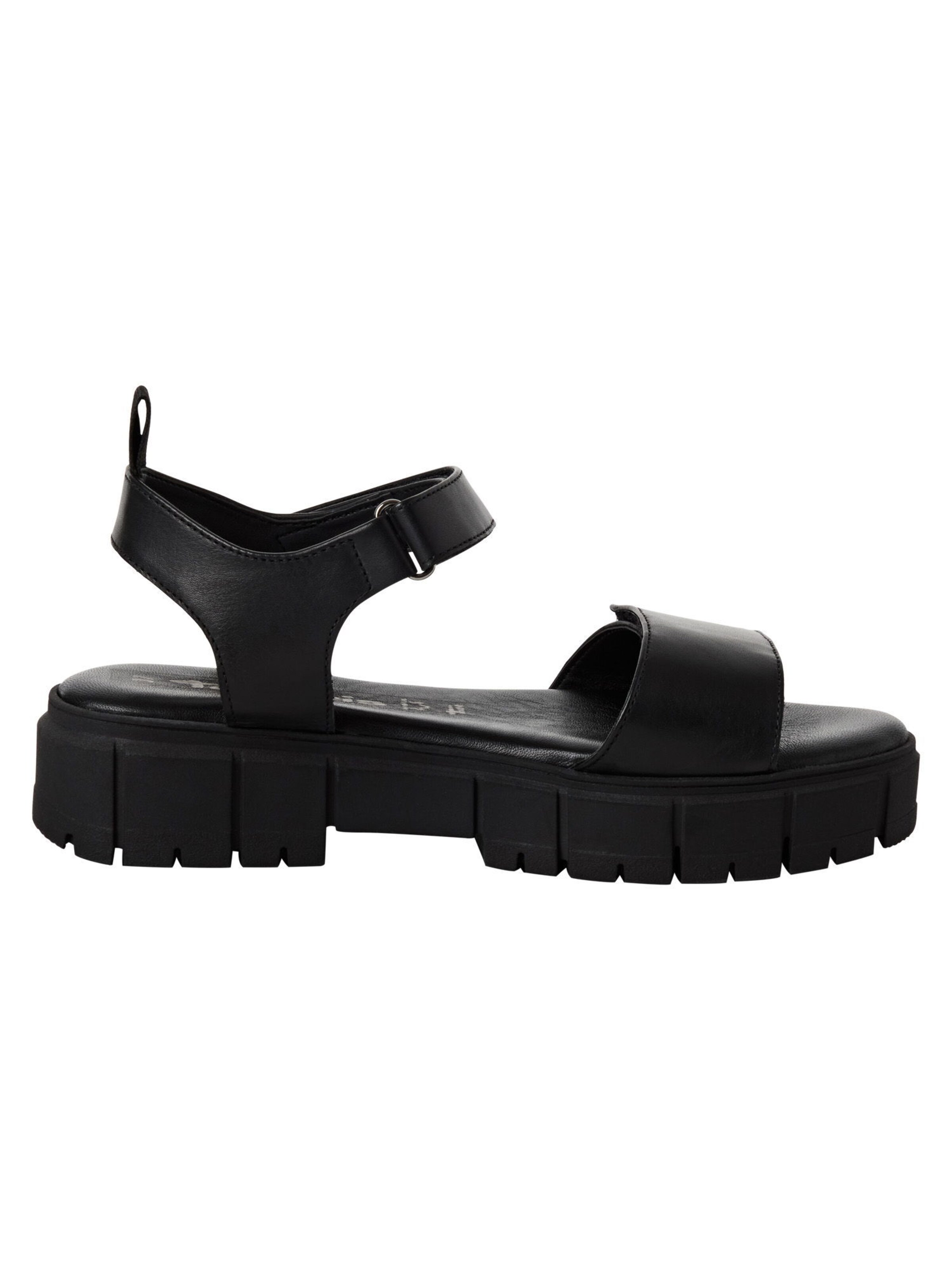 Tamaris Sandály – černá