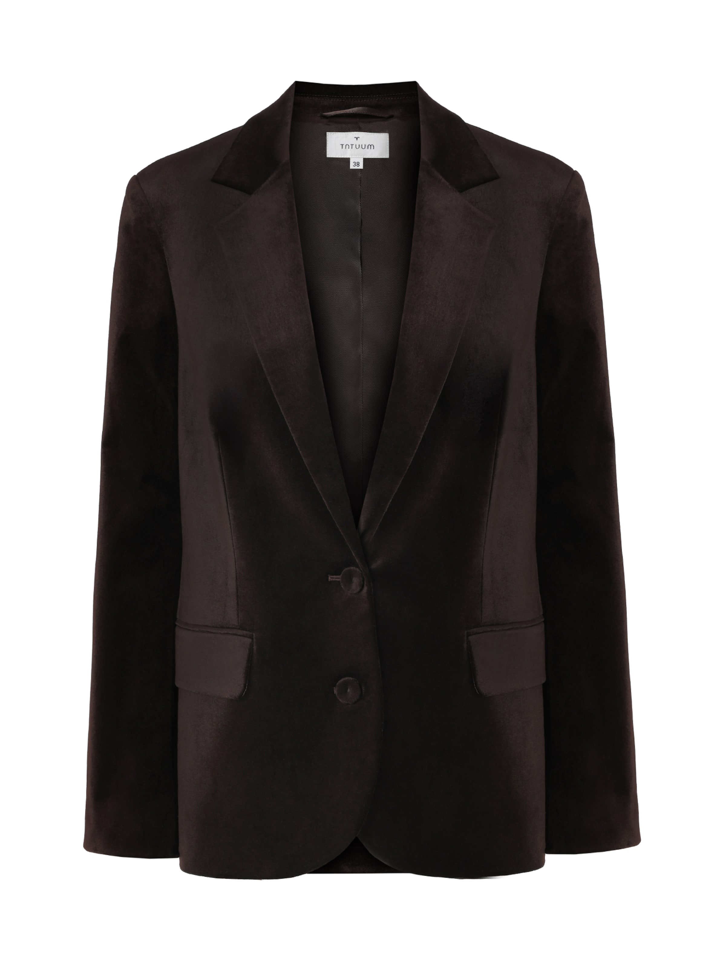 TATUUM - Blazer 'Lonarette' en marrón: frente