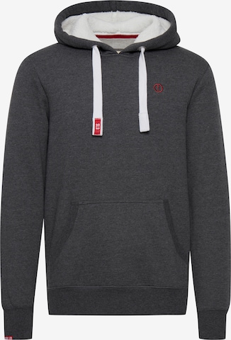 !Solid Sweatshirt 'BennHood Pile' in Grey: front