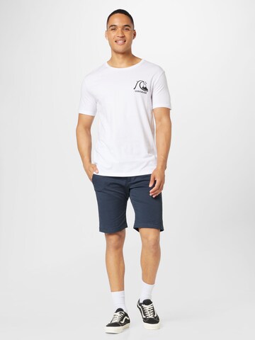 Tricou de la QUIKSILVER pe alb